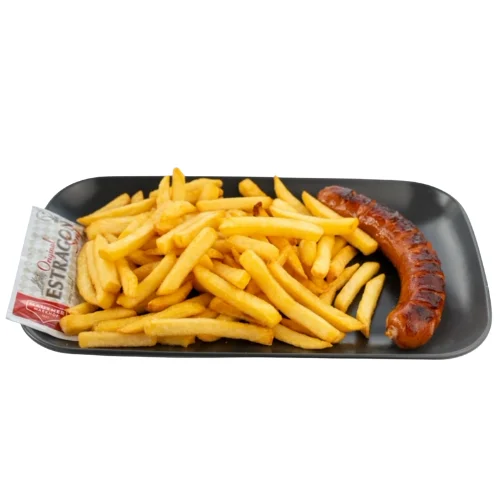 Bratwurst + Pommes GROSS